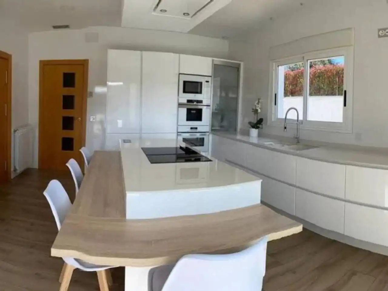 Küche von Haus oder Chalet zum Verkauf in Plasencia mit Klimaanlage und Terrasse