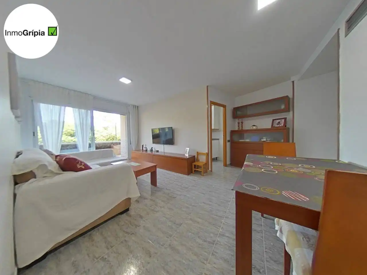 Living room of Flat for sale in Terrassa  with Air Conditioner and Terrace