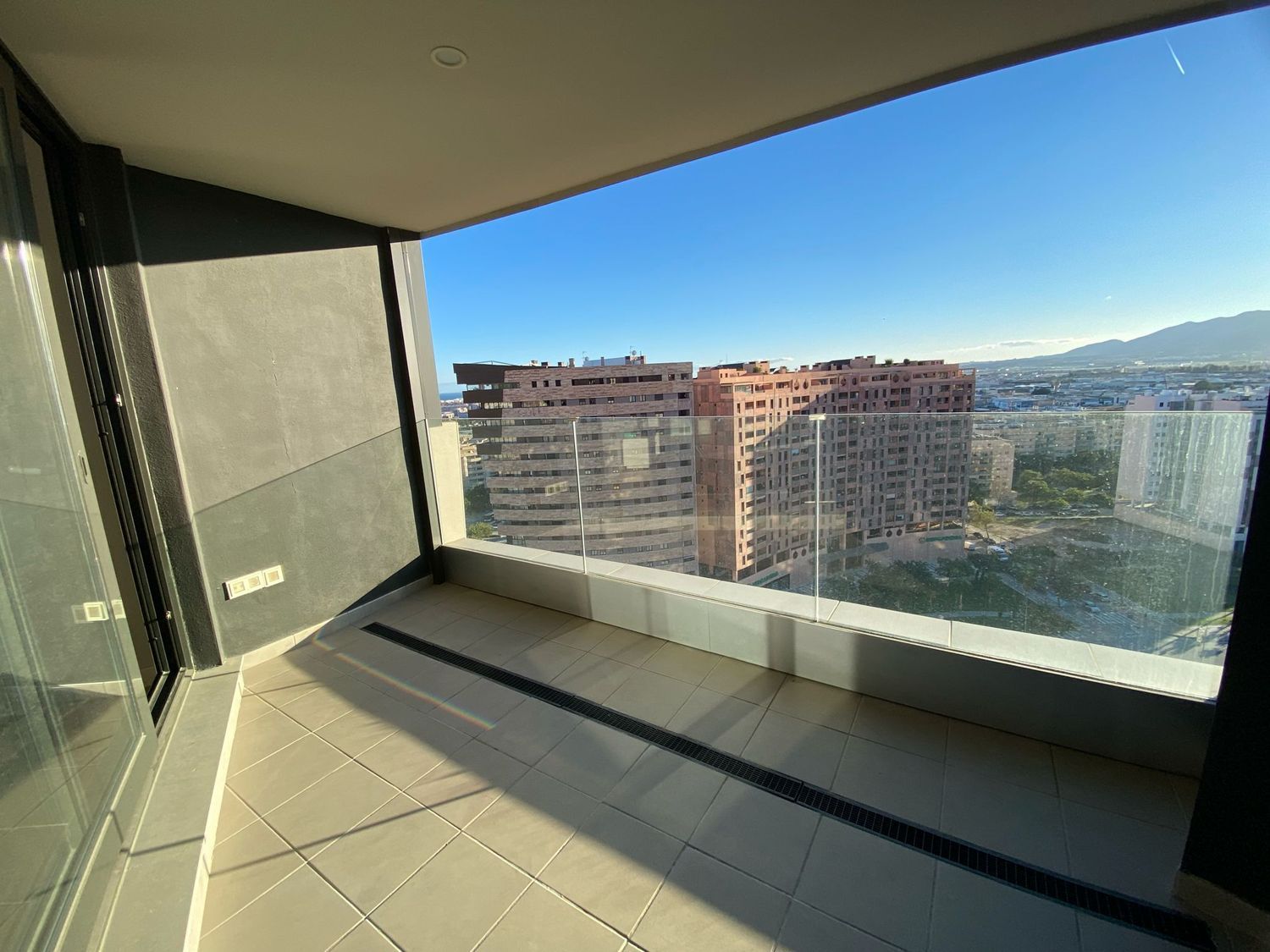 Vista exterior de Pis en venda en Málaga Capital amb Aire condicionat, Terrassa i Traster