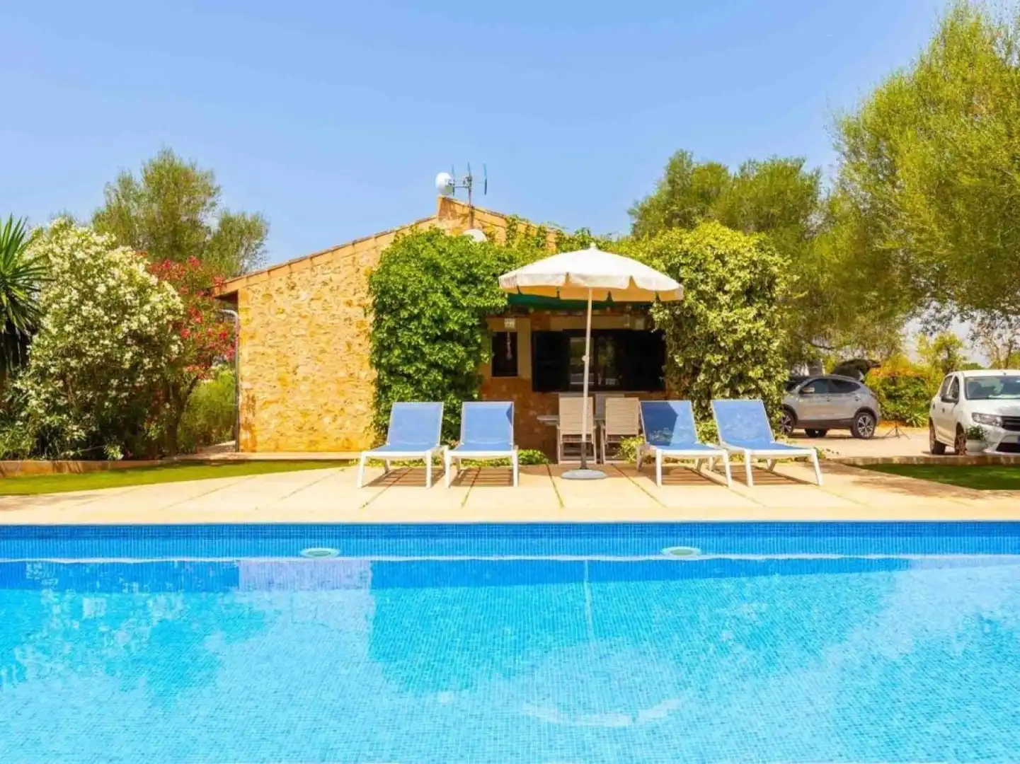 Jardí de Casa o xalet de lloguer en Santa Margalida amb Aire condicionat, Calefacció i Terrassa