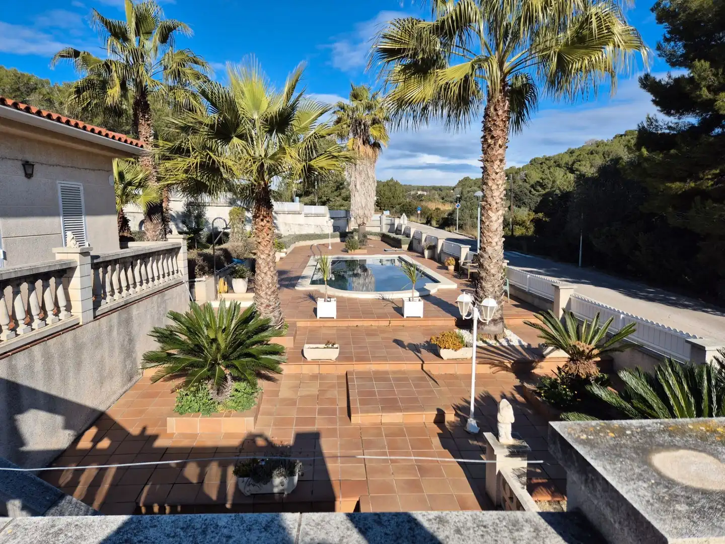 Swimming pool of Houses for sale in Calafell  with Air Conditioner, Heating and Private garden