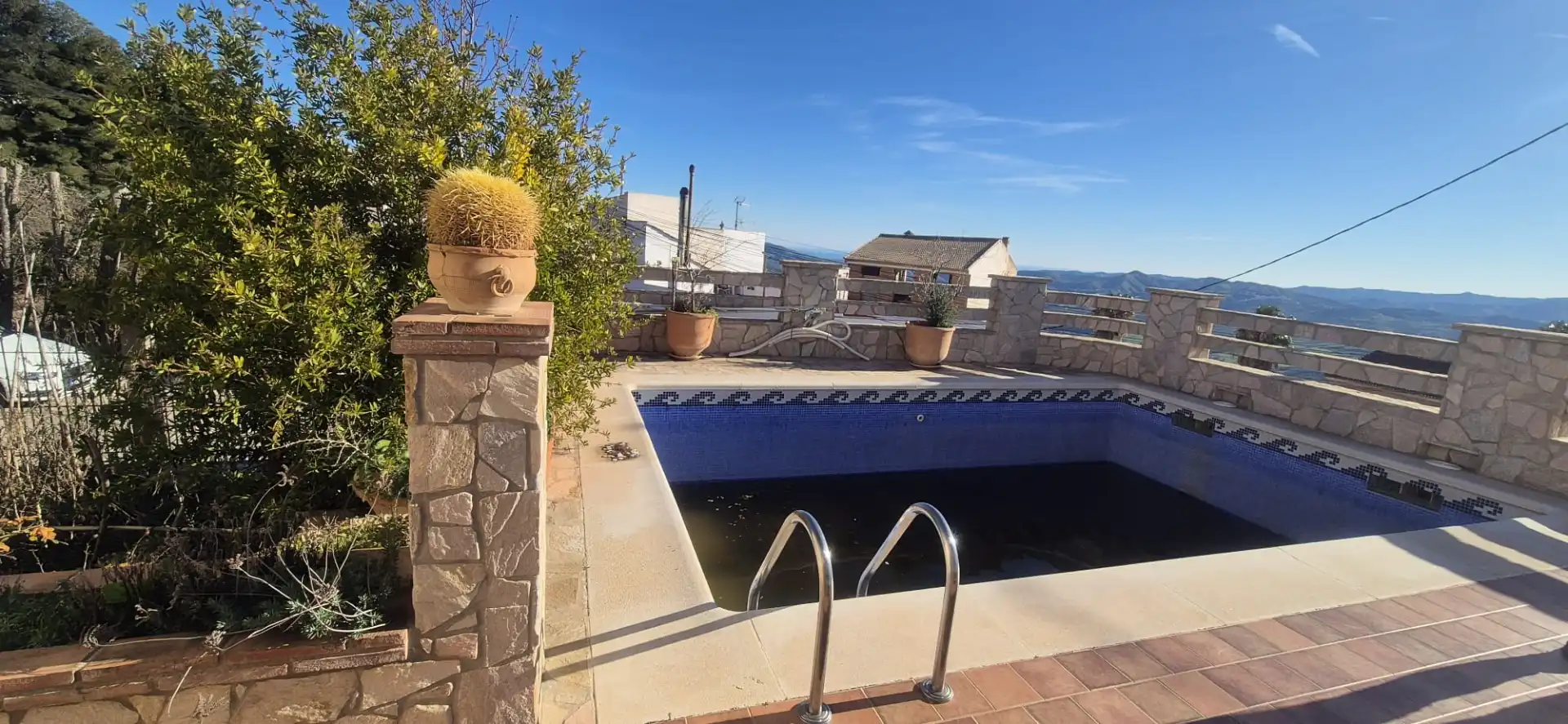 Swimming pool of Houses for sale in Periana  with Terrace, Storage room and Furnished