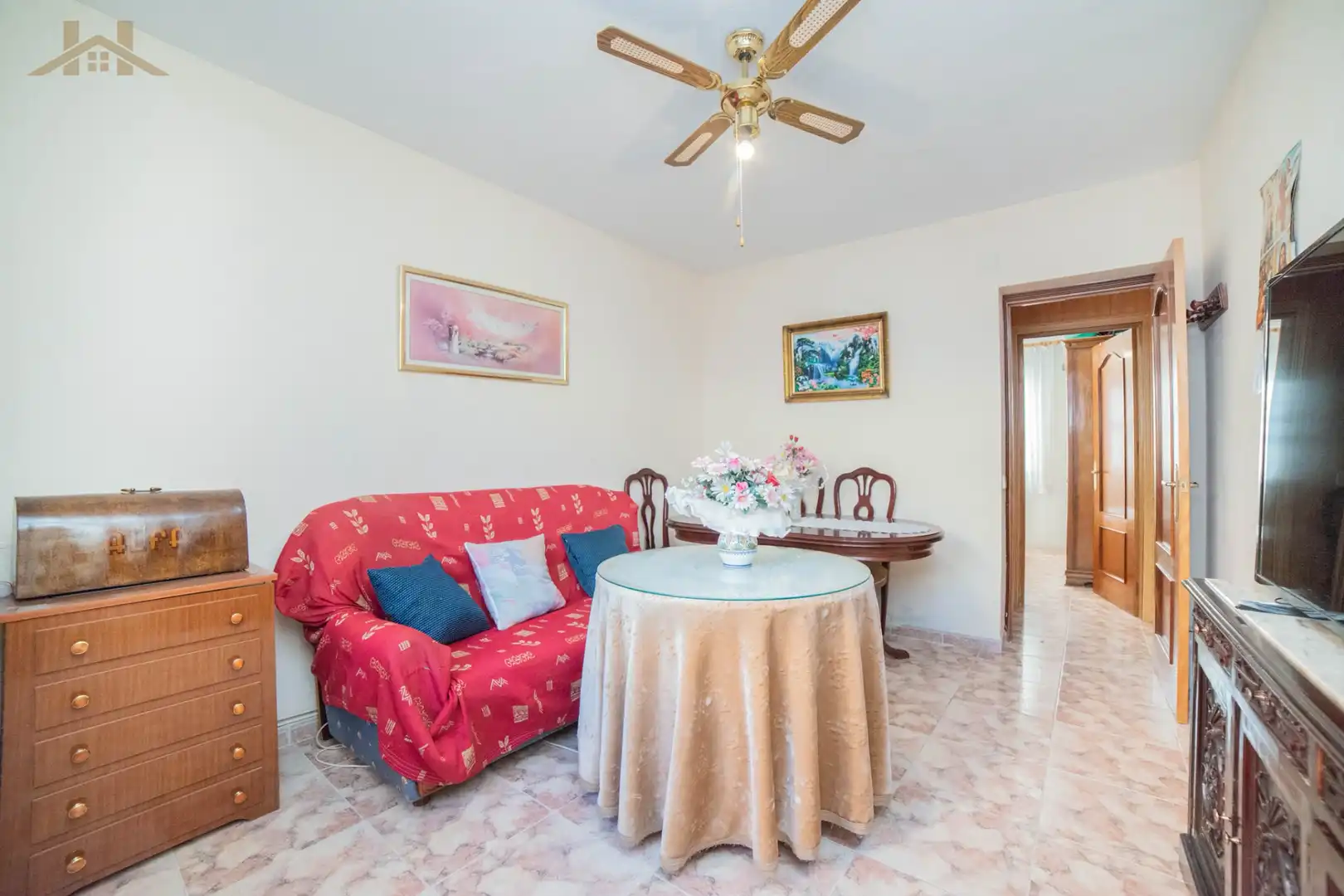 Sala d'estar de Casa o xalet en venda en Illescas amb Aire condicionat, Calefacció i Jardí privat
