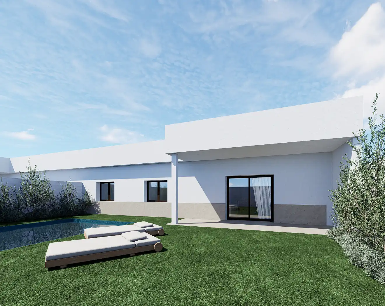 Villa di nuova costruzione con terrazza in vendita a Calle Miguel Angel Blanco, imagen 7