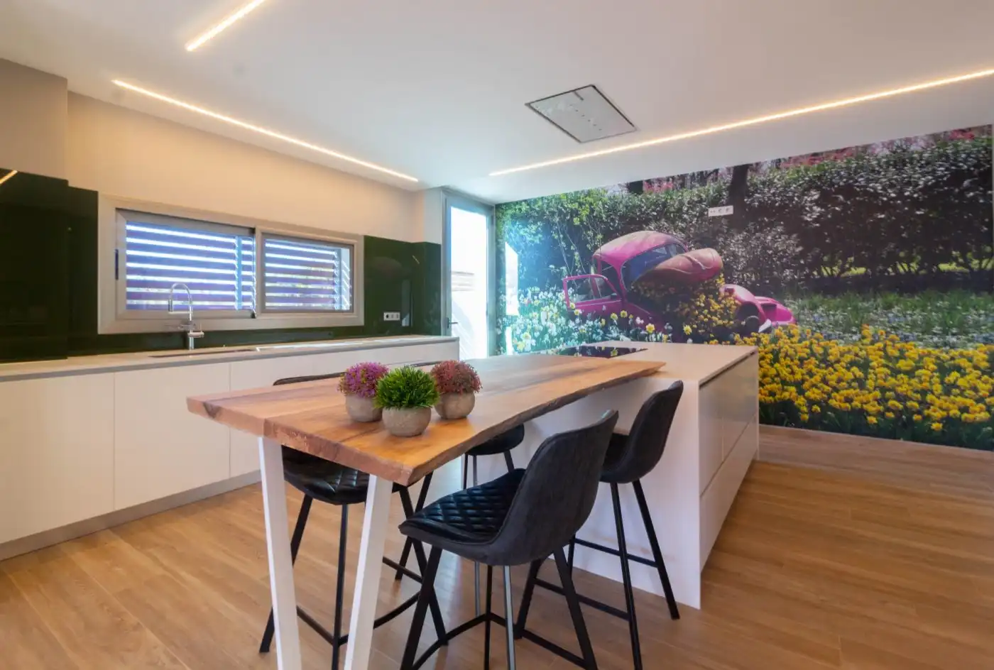 Kitchen of Houses for sale in Turís  with Air Conditioner, Heating and Private garden