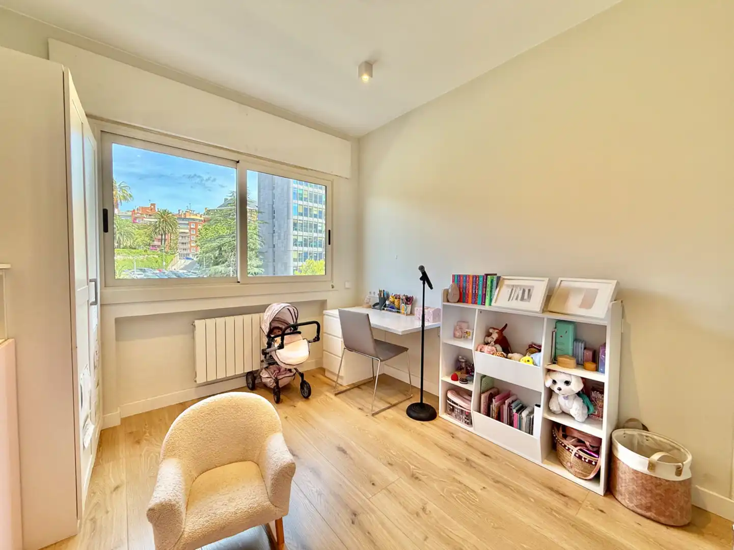 Habitación de Piso de alquiler en Barcelona con Aire acondicionado, Calefacción y Parquet