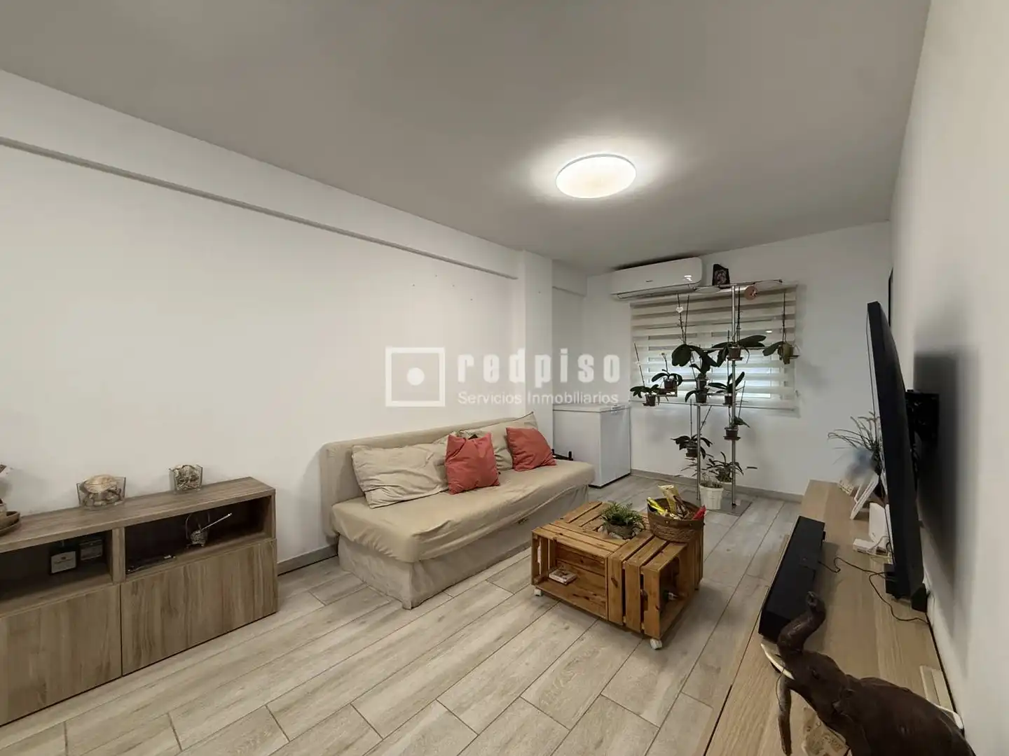 Sala de estar de Piso en venta en Málaga con Aire acondicionado y Terraza