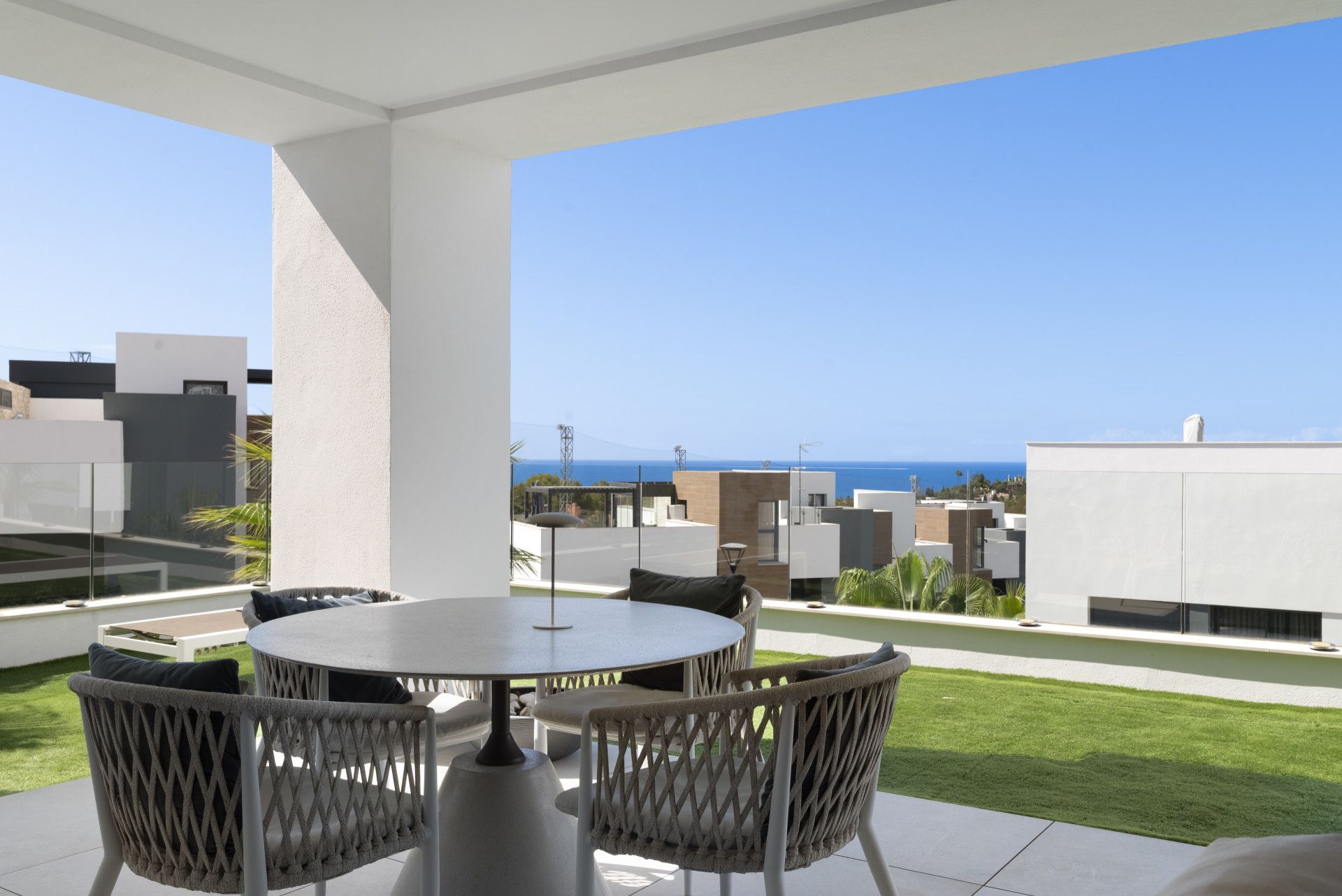 Terrassa de Planta baixa en venda en Marbella amb Aire condicionat, Terrassa i Piscina