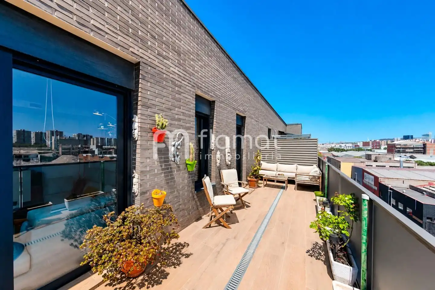 Terraza de Piso en venta en L'Hospitalet de Llobregat con Aire acondicionado, Calefacción y Terraza