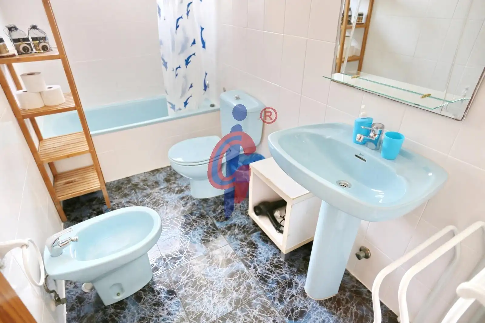 Baño de Casa adosada en venta en Guardamar del Segura con Aire acondicionado, Terraza y Amueblado