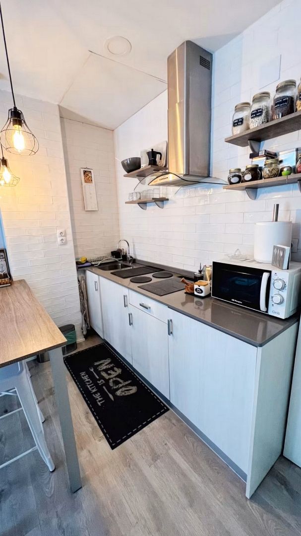 Kitchen of Flat to rent in  Logroño  with Air Conditioner, Heating and Furnished
