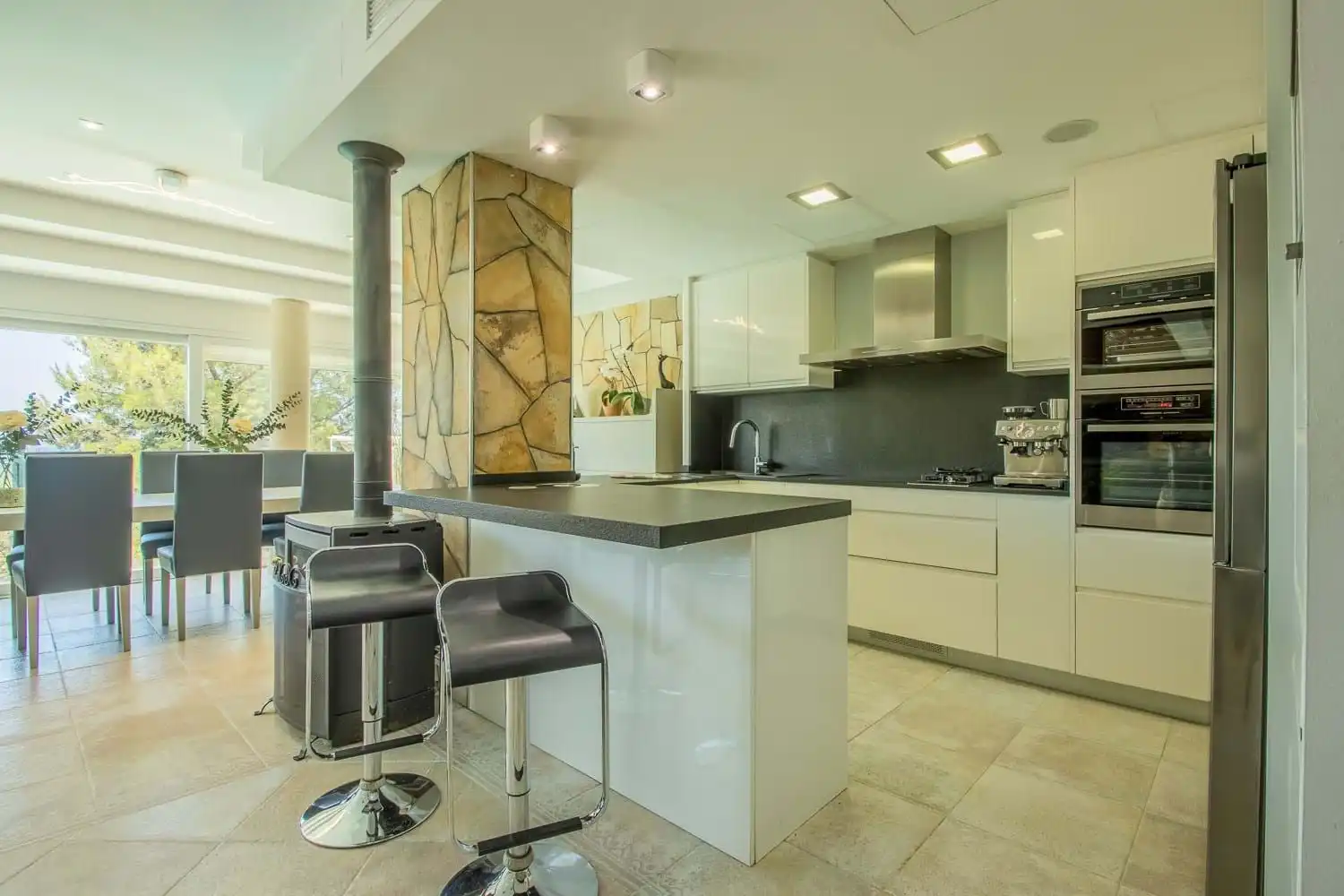 Kitchen of Houses for sale in Calvià  with Air Conditioner, Terrace and Balcony