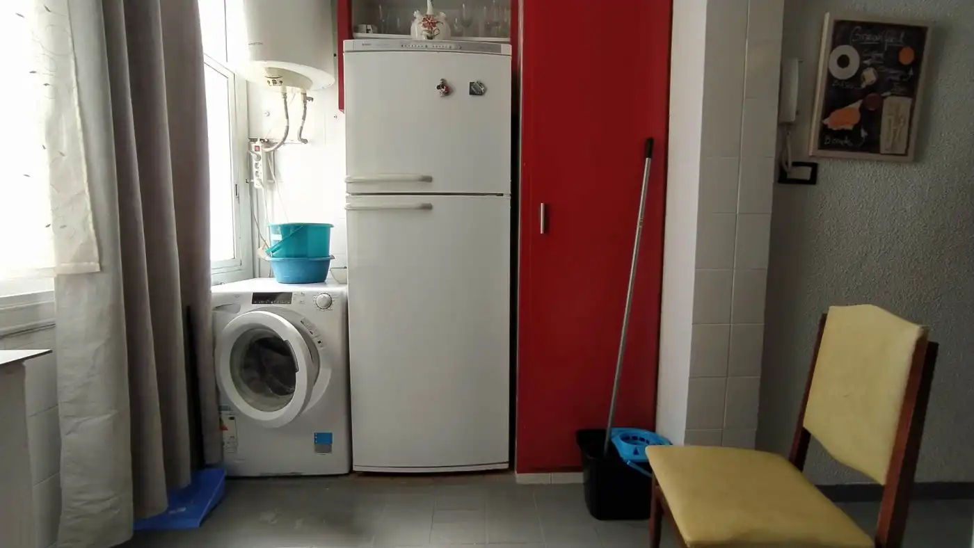 Kitchen of Flat for rent in Elche / Elx  with Terrace, Furnished and Balcony