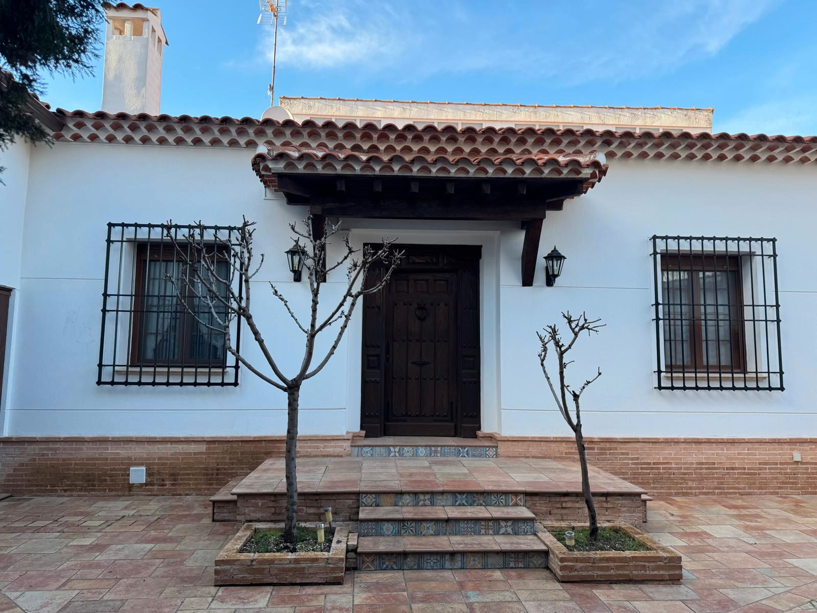 Exterior view of House or chalet to rent in Campo de Criptana  with Air Conditioner, Heating and Storage room