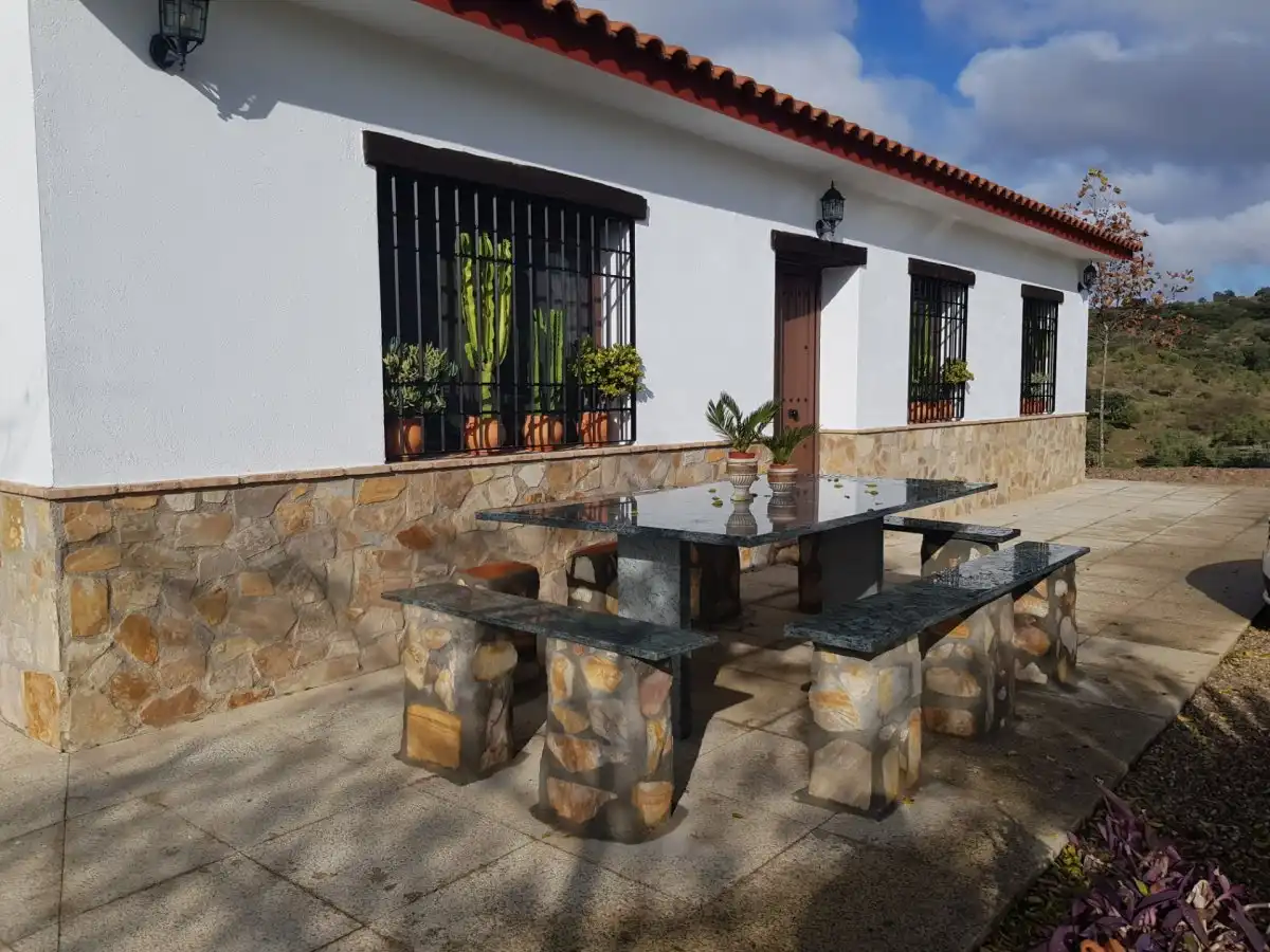 Terrasse von Country house zum Verkauf in Villanueva del Rey mit Privatgarten und Abstellraum
