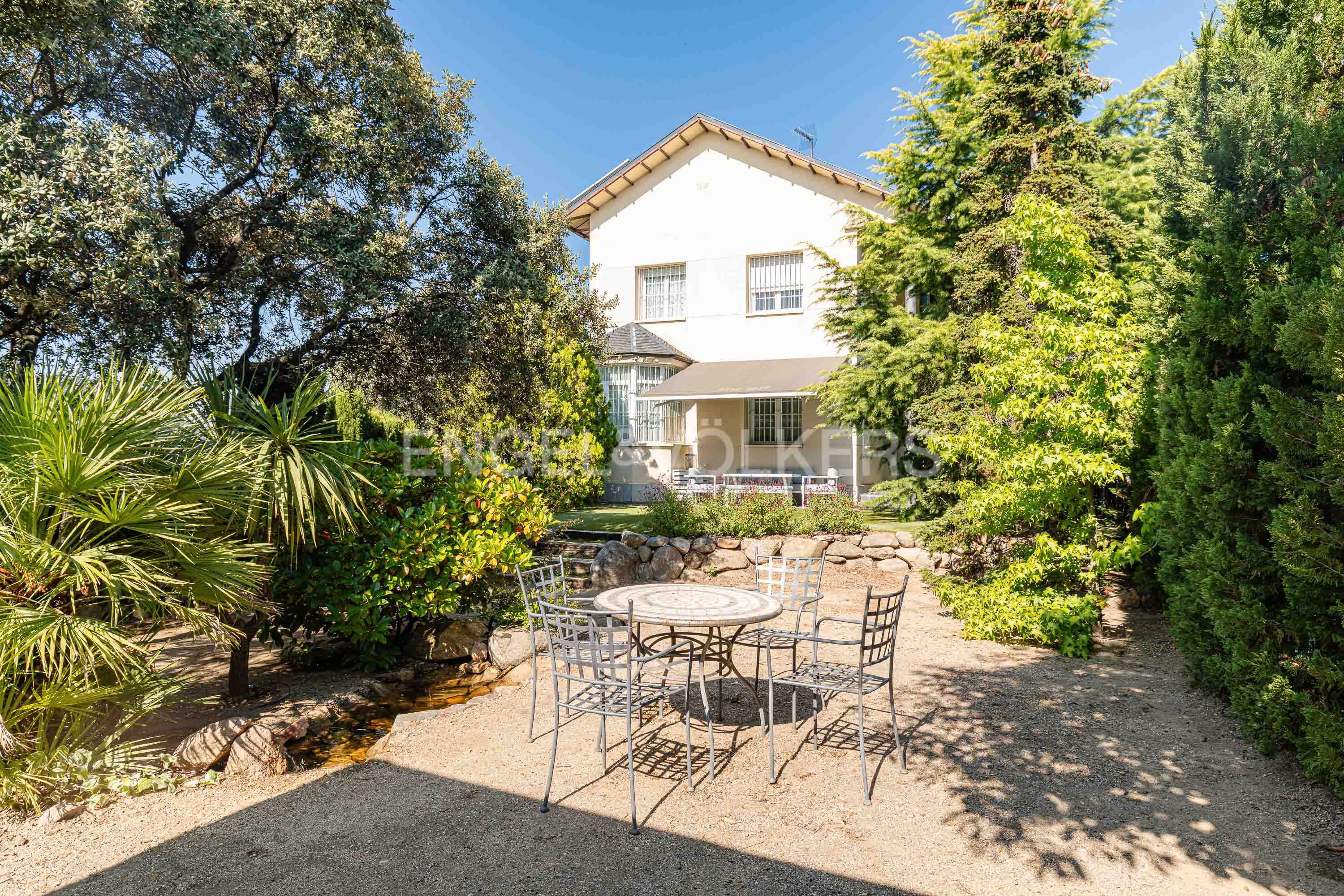Jardín de Casa o chalet en venta en Torrelodones con Aire acondicionado, Calefacción y Jardín privado