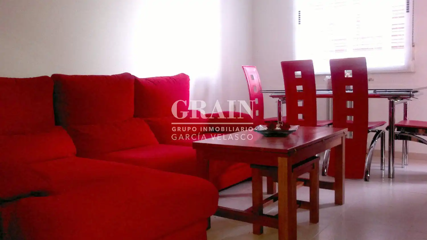 Sala de estar de Apartamento de alquiler en Albacete con Calefacción y Balcón
