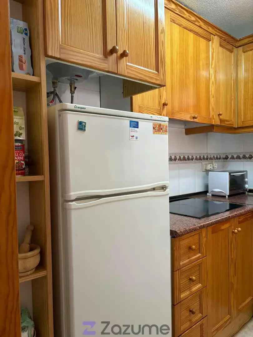 Cocina de Piso de alquiler en Torrevieja con Terraza, Amueblado y Lavadora
