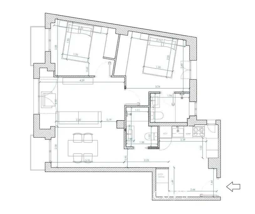Apartament en venda en Madrid amb Aire condicionat i Terrassa