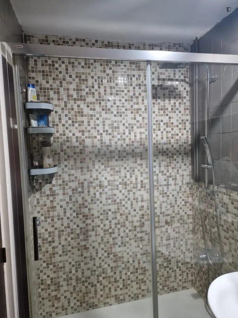 Bathroom of Apartments for share in Barcelona  with Furnished, Oven and Washing machine