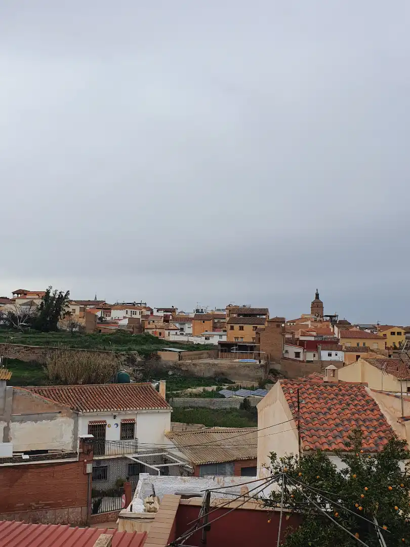 Vista exterior de Casa o xalet en venda en Guadix amb Aire condicionat, Calefacció i Terrassa