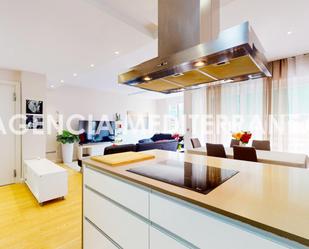 Kitchen of Flat for sale in  Valencia Capital  with Air Conditioner, Parquet flooring and Balcony