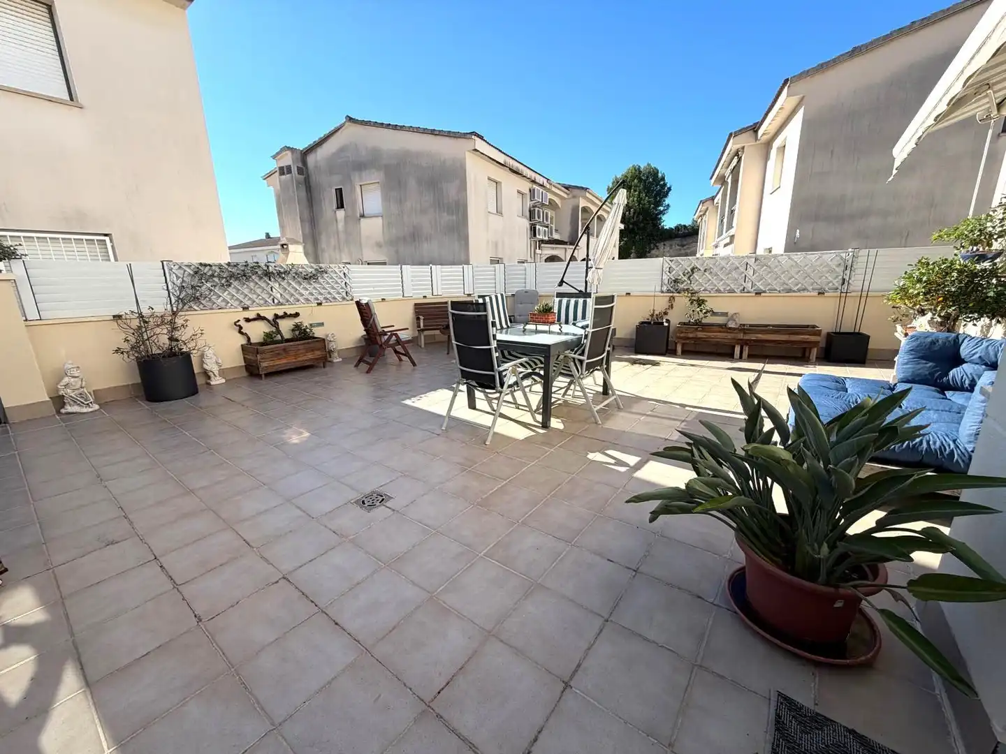 Terrasse von Wohnungen zum Verkauf in El Vendrell mit Klimaanlage, Heizung und Terrasse
