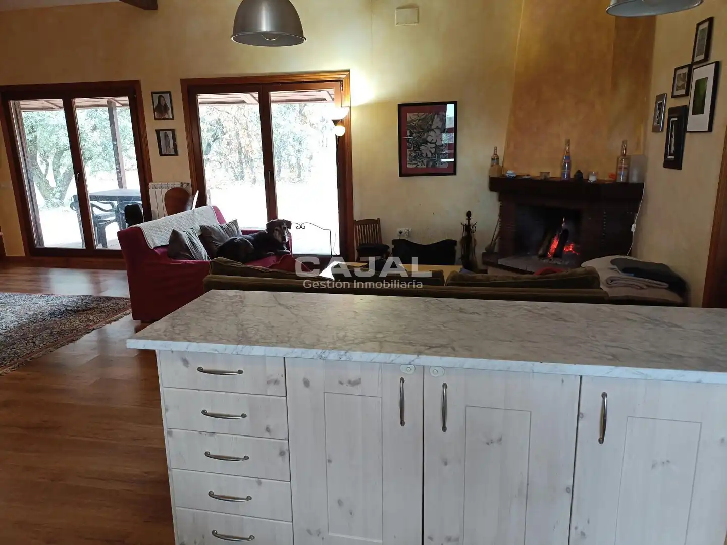 Cocina de Casa o chalet en venta en Castillejo de Mesleón con Calefacción