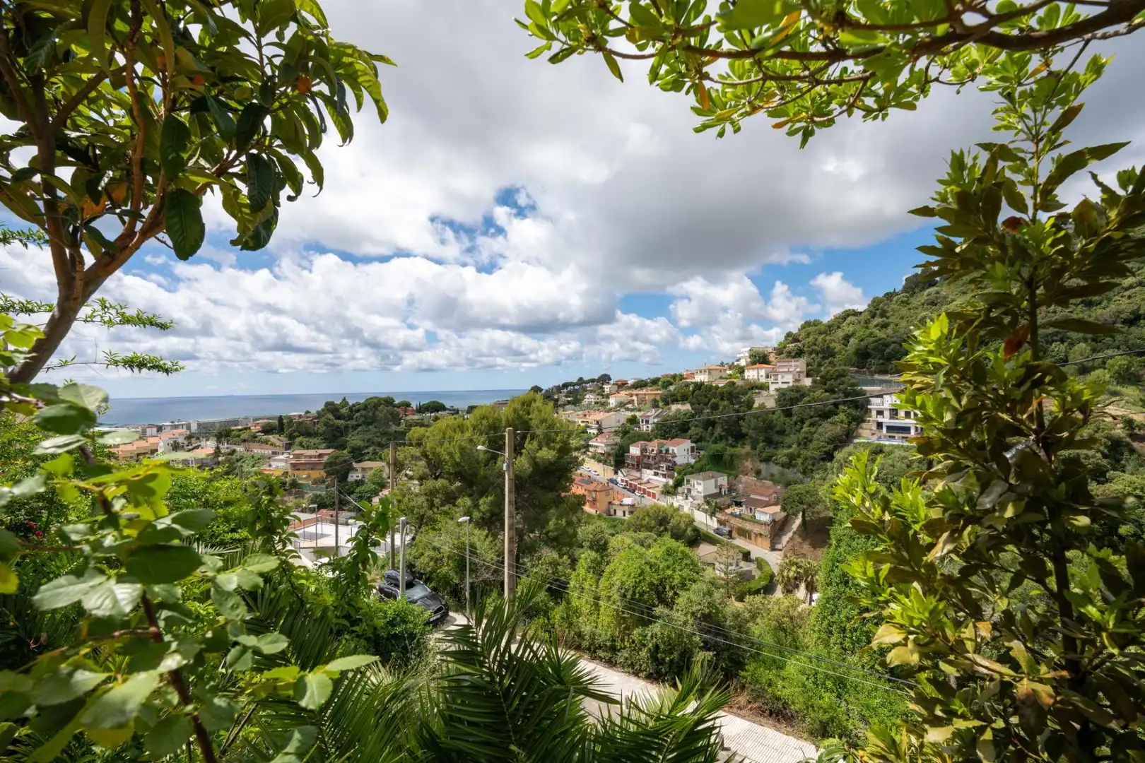 Vista exterior de Casa o xalet en venda en Santa Susanna amb Calefacció, Jardí privat i Terrassa