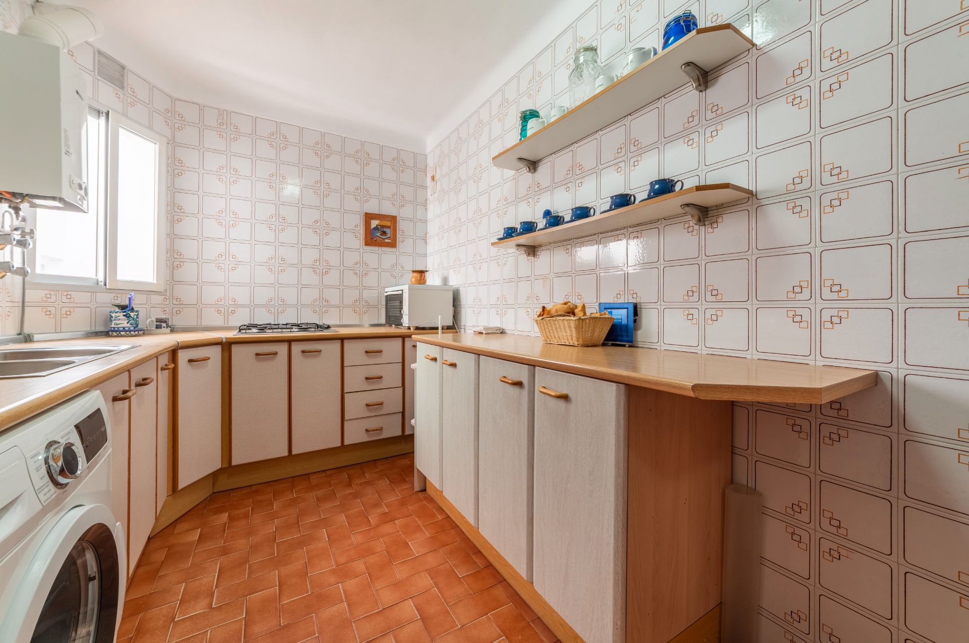 Kitchen of Flat for sale in Benalmádena  with Air Conditioner and Furnished
