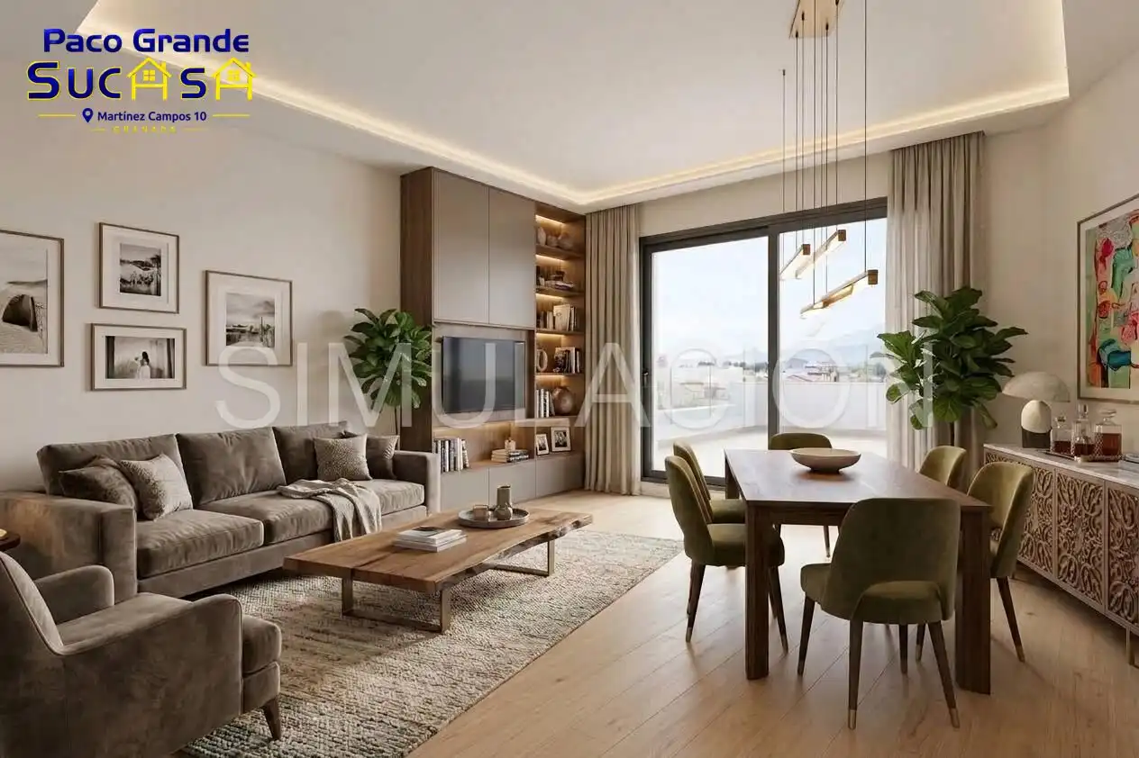 Sala de estar de Ático en venta en Albolote con Terraza