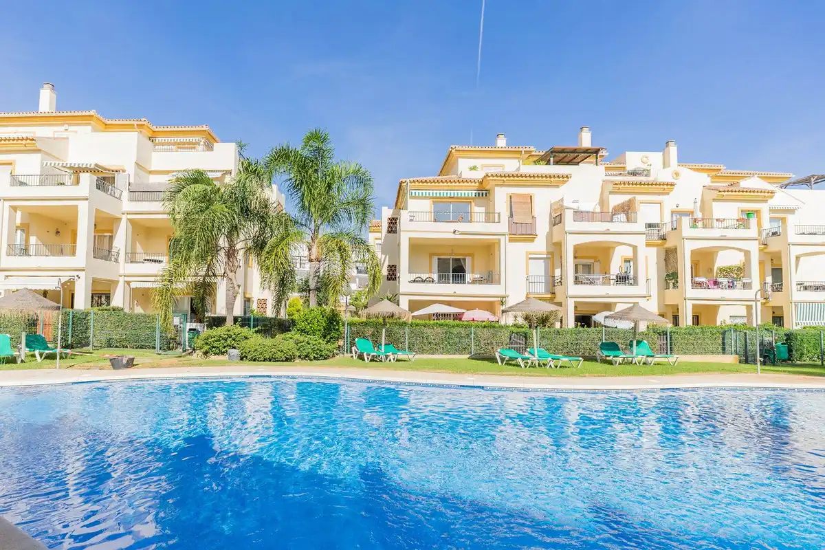 Exterior view of Apartments for sale in Mijas  with Community pool