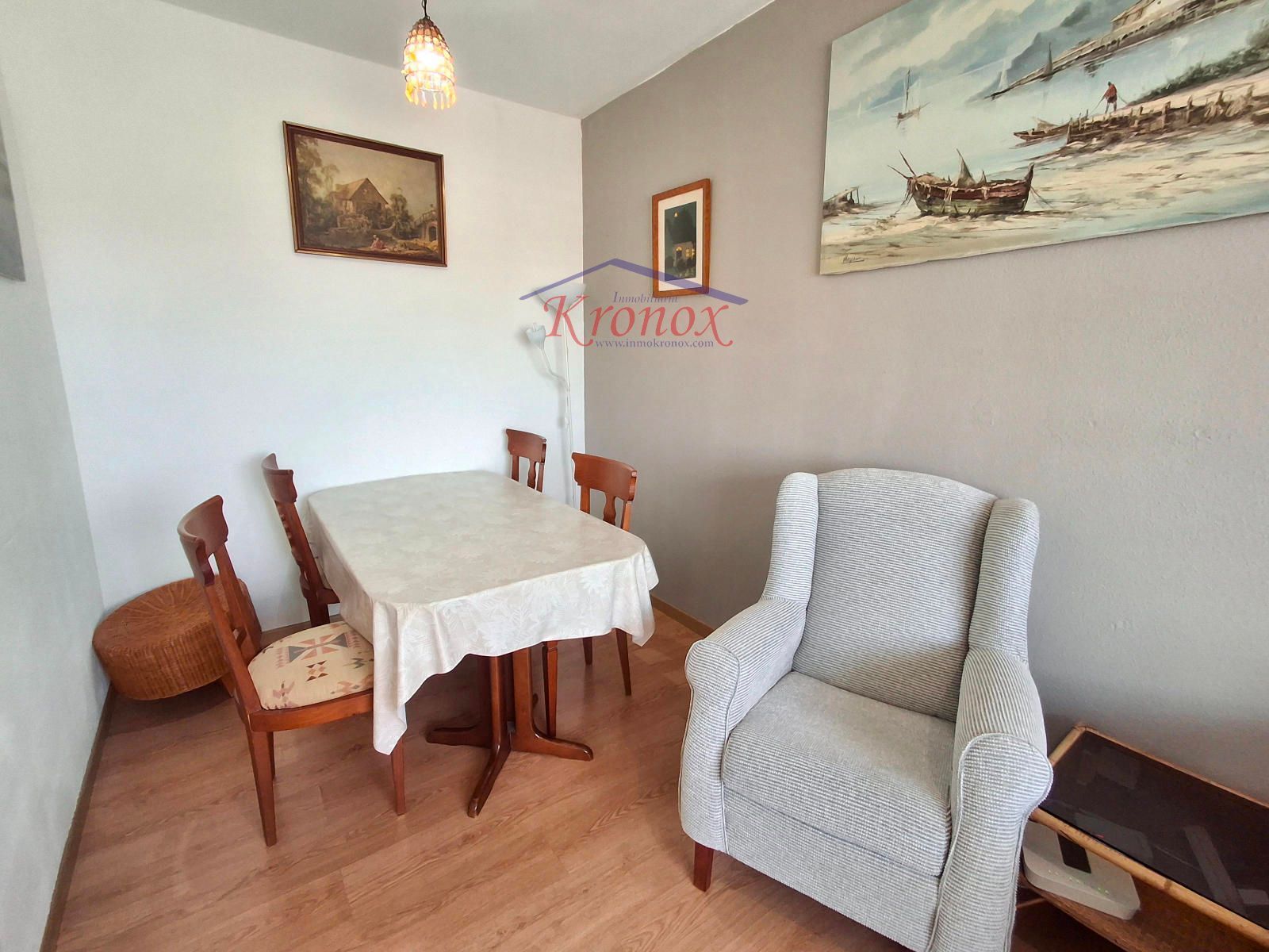 Menjador de Pis en venda en  Madrid Capital amb Calefacció, Terrassa i Moblat