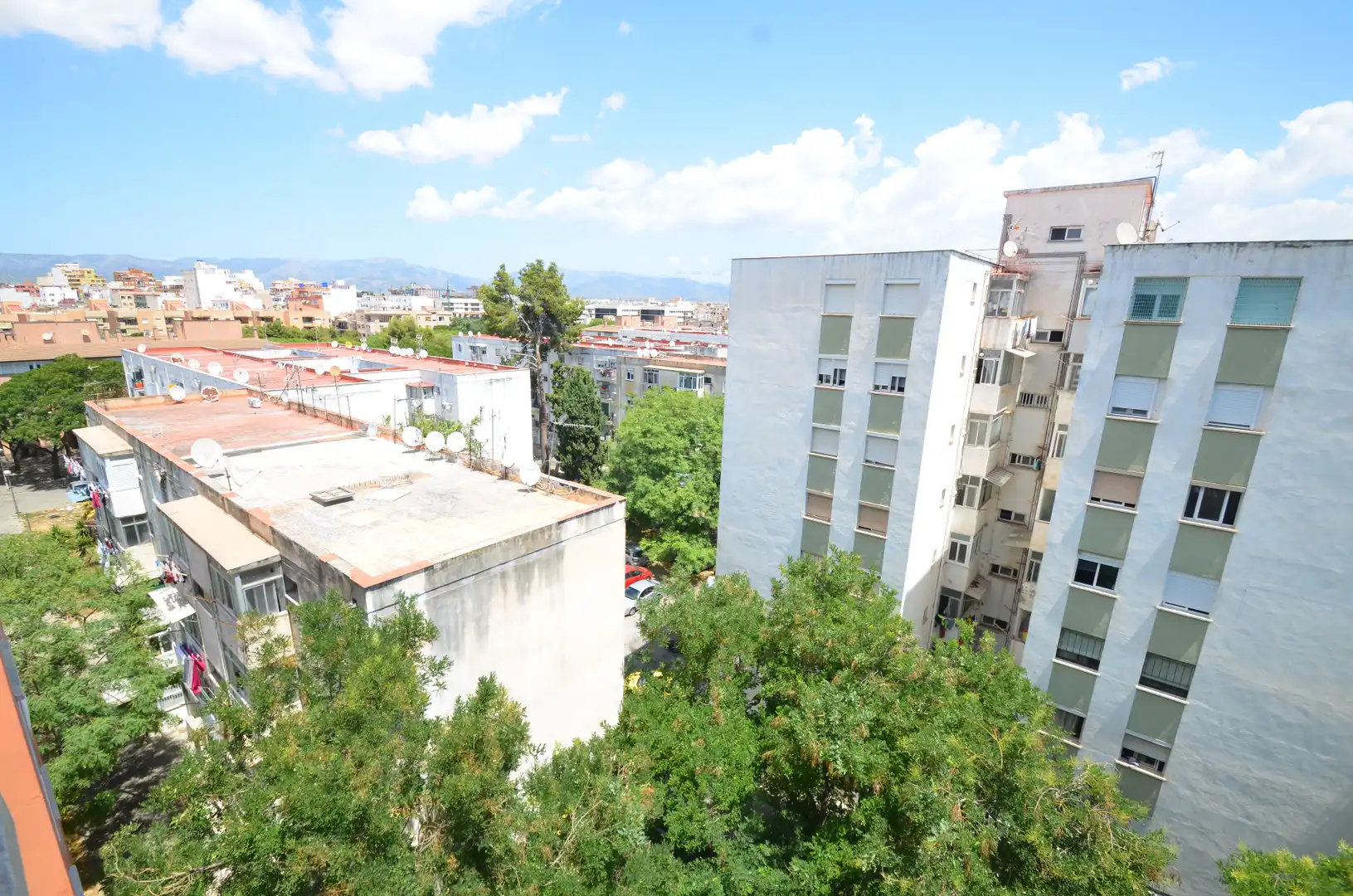 Vista exterior de Pis en venda en  Palma de Mallorca amb Calefacció i Balcó