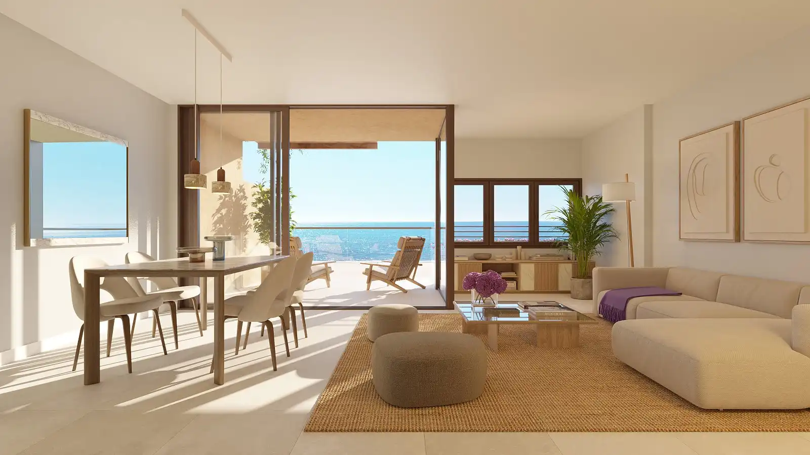 Apartament amb terrassa en venda a Les Salines - Pla de Sant Pere, imagen 7