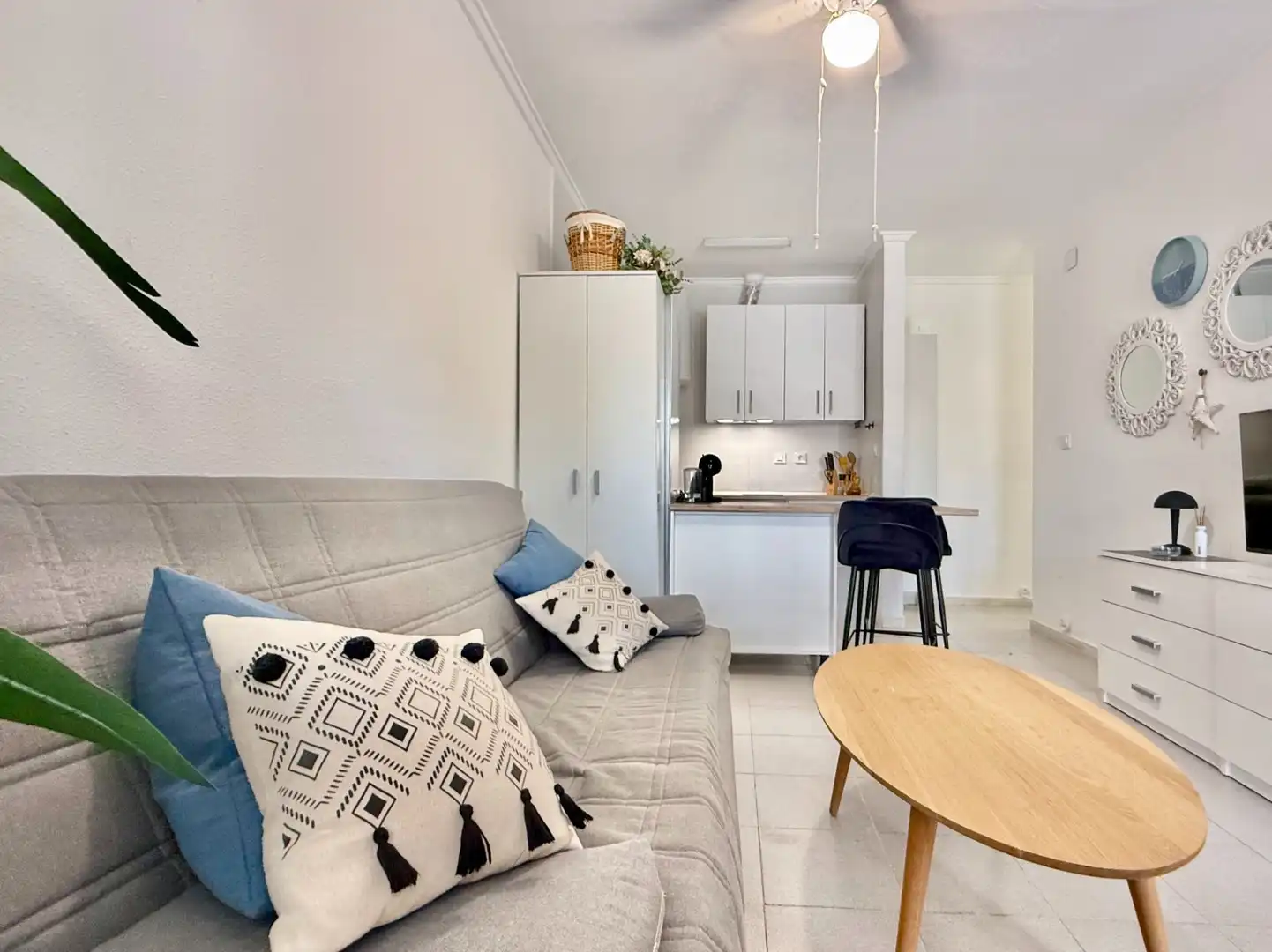 Sala d'estar de Casa o xalet en venda en Los Narejos - Punta Calera