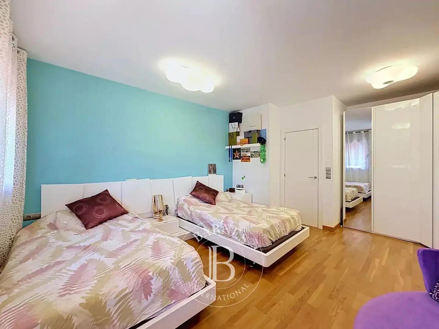 Schlafzimmer von Einfamilien-Reihenhaus zum Verkauf in Calella mit Klimaanlage, Heizung und Terrasse