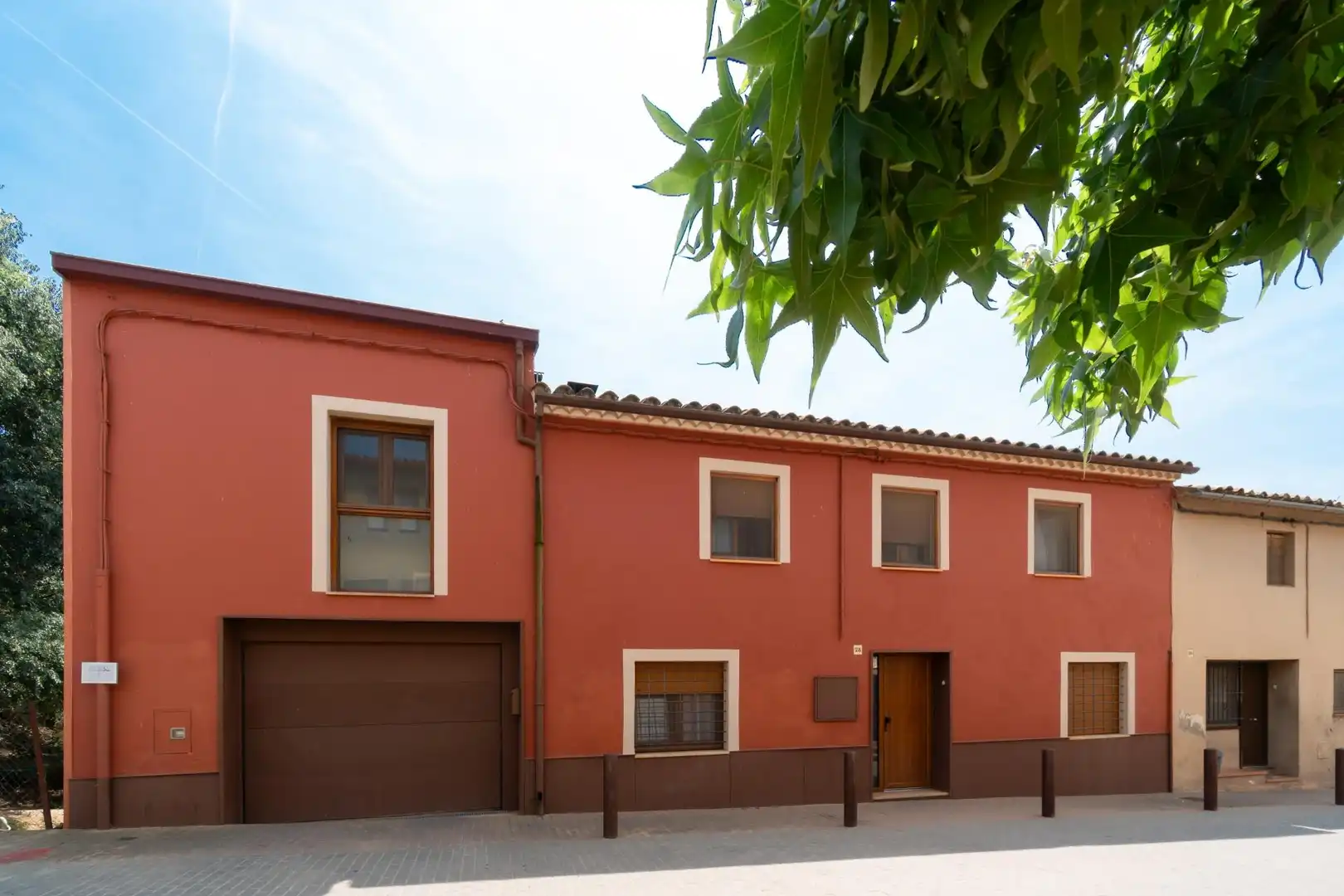 Vista exterior de Casa o xalet en venda en Forallac amb Calefacció, Jardí privat i Terrassa
