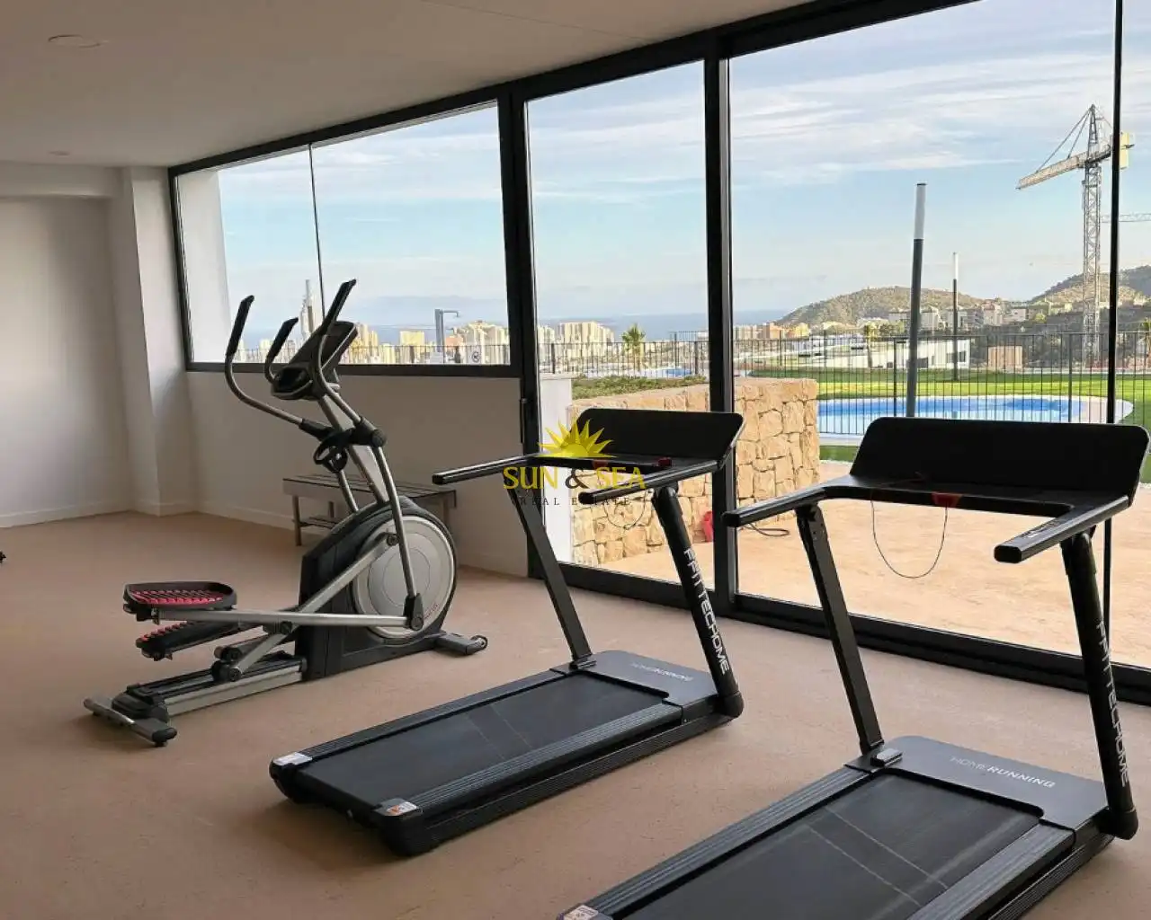 Vista exterior de Planta baja de alquiler en Finestrat con Aire acondicionado, Calefacción y Terraza