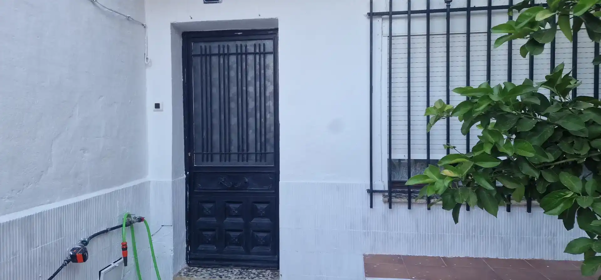 Vista exterior de Casa adosada en venda en Herrera del Duque amb Aire condicionat, Traster i Moblat