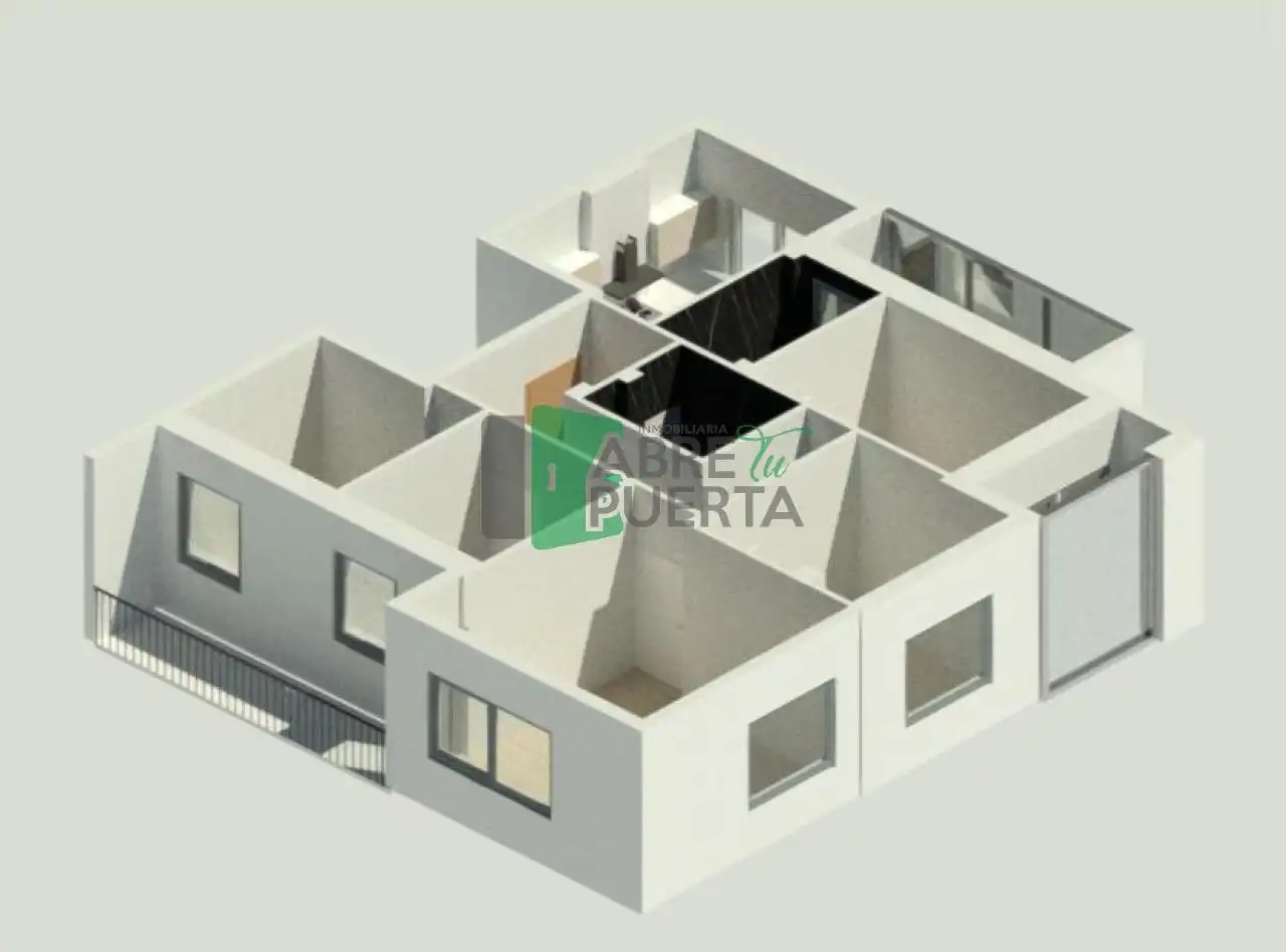 Piso en venta en A Carballeira