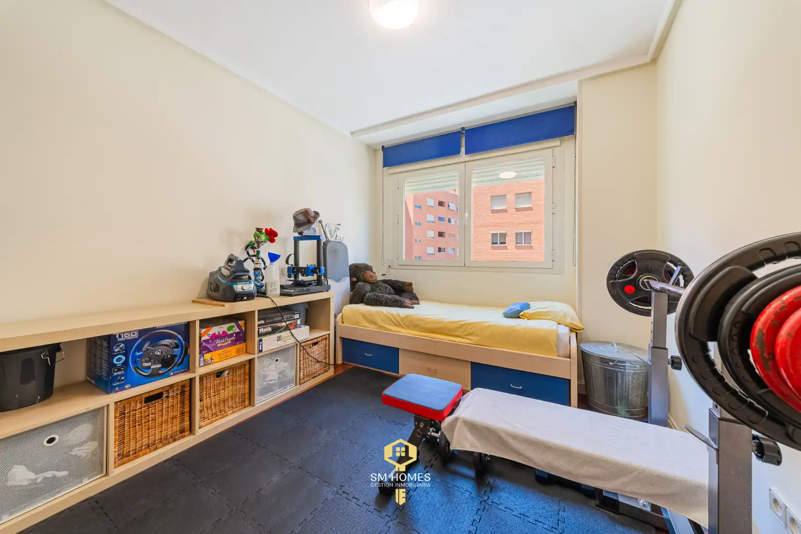 Schlafzimmer von Wohnung zum Verkauf in Madrid mit Klimaanlage, Heizung und Terrasse