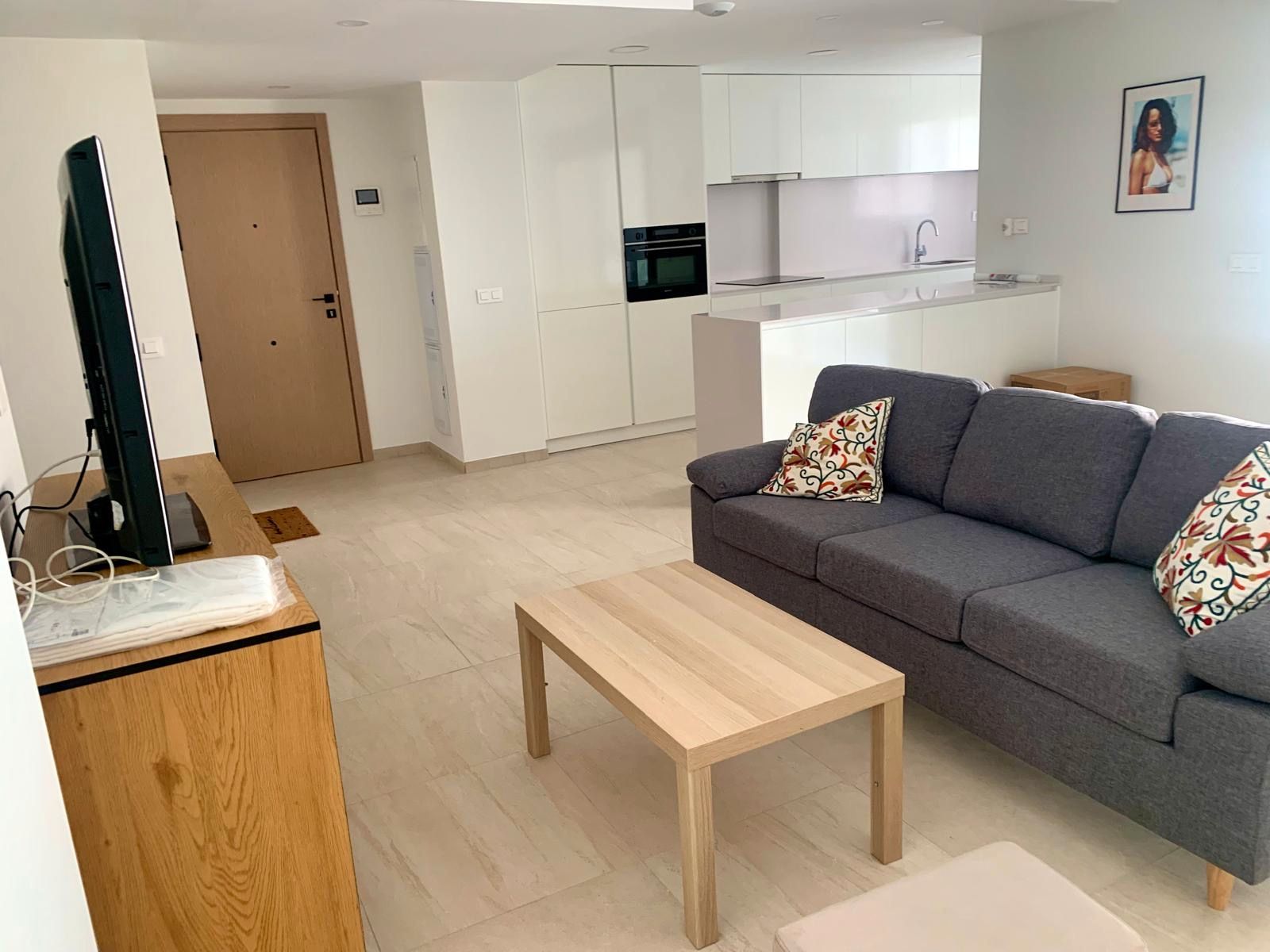 Living room of Flat to rent in Alicante / Alacant  with Air Conditioner, Heating and Terrace