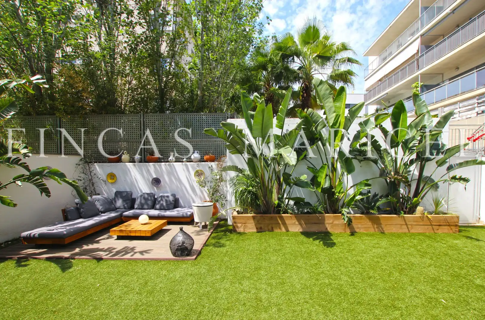 Terrace of Flat for sale in Sitges  with Air Conditioner, Heating and Terrace