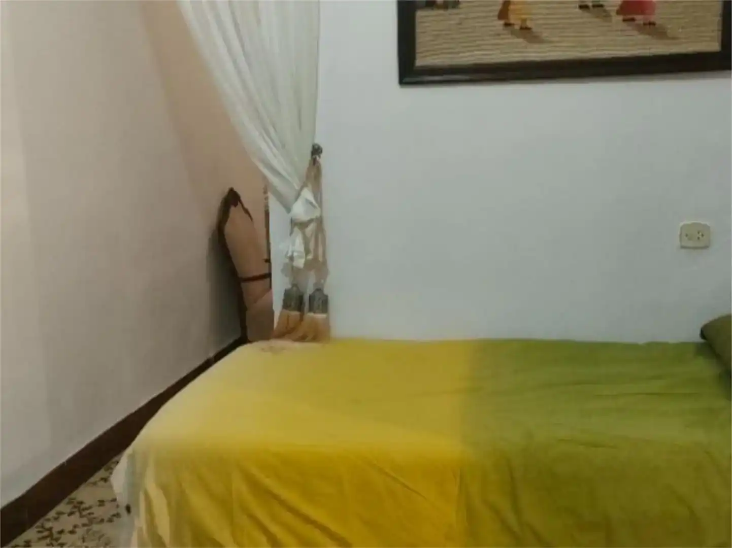 Dormitori de Casa adosada en venda en Manzanilla amb Aire condicionat, Moblat i Balcó