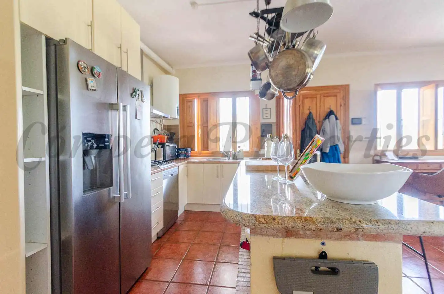 Cocina de Finca rústica en venta en Málaga con Aire acondicionado, Jardín privado y Terraza