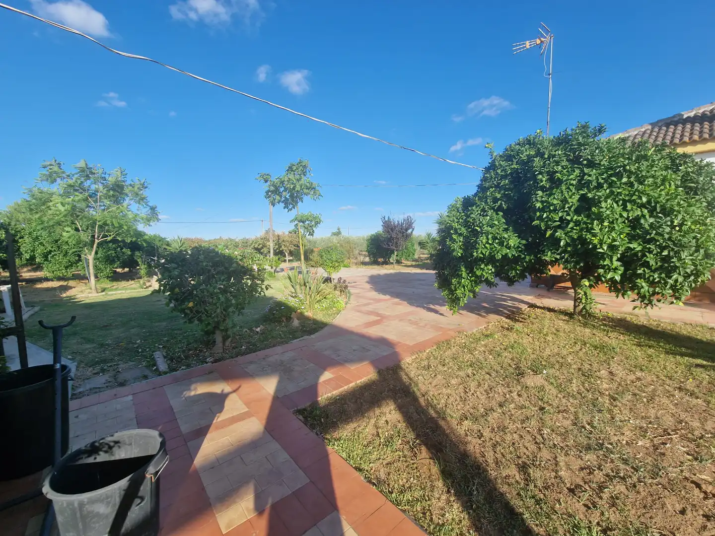 Garden of Country homes for sale in Umbrete  with Air Conditioner, Heating and Private garden