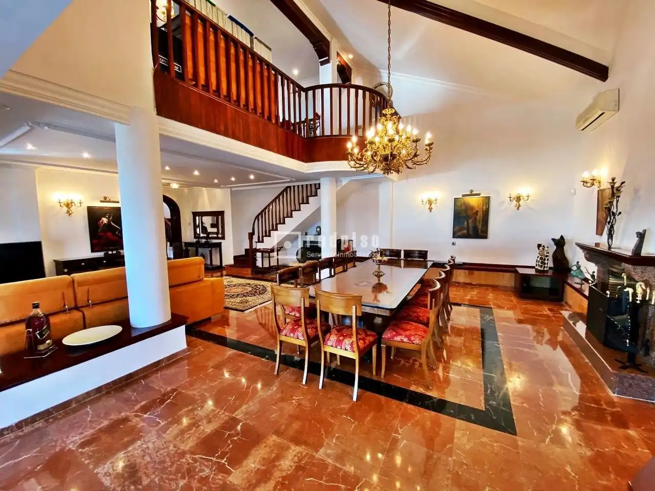 Dining room of Houses for rent in Málaga  with Air Conditioner, Heating and Private garden