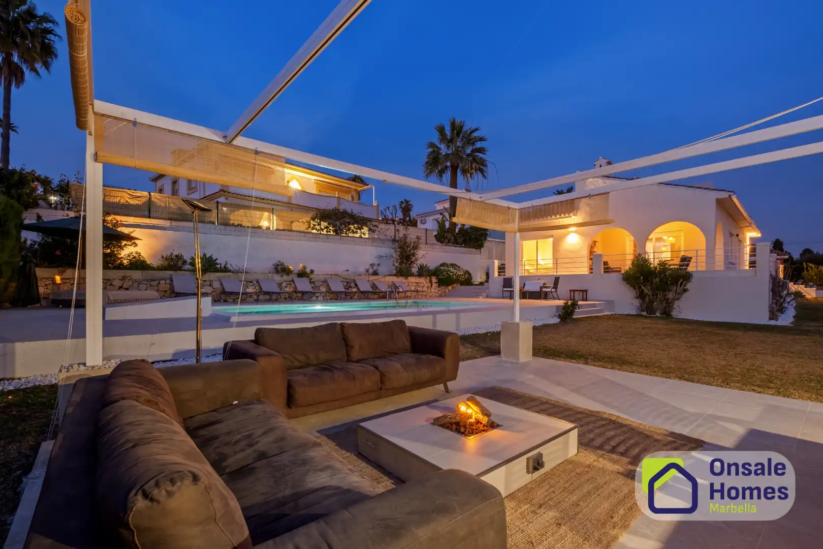 Terrace of Houses for sale in Marbella  with Air Conditioner, Private garden and Terrace