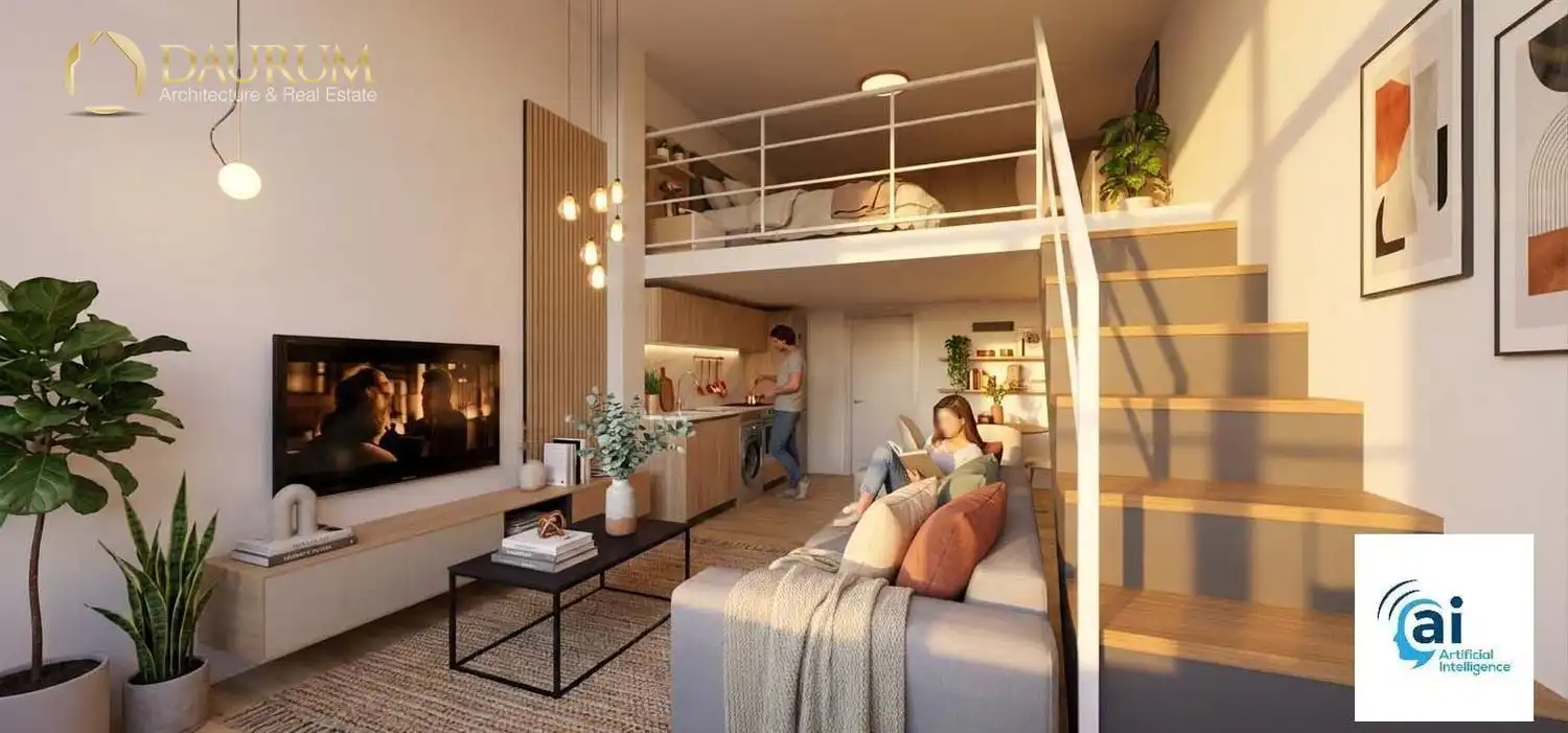 Sala de estar de Dúplex en venta en Madrid con Aire acondicionado y Calefacción